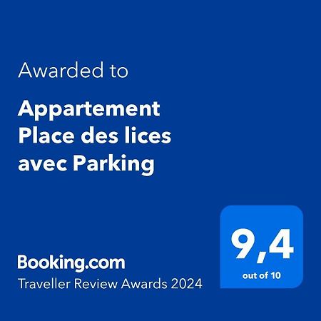 Appartement Place Des Lices Avec Parking 쎙뜨호뻬 외부 사진